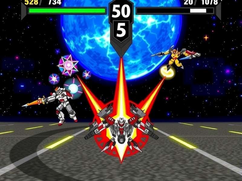 Supernova Strikers Gameplay Screenshot